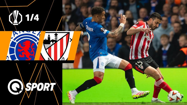 Рейнджерс — Атлетик | Лига Европы 2024/25 | 1/4 финала | 1-й матч | Обзор матча