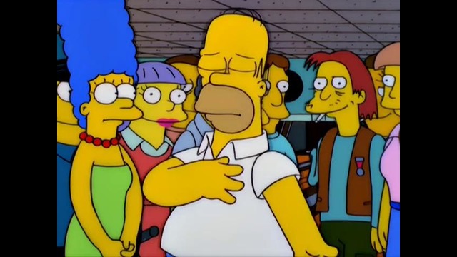 The Simpsons 11 сезон 6 серия («Привет недоделанный, Привет папа!»)