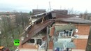 Беспилотник облетел разрушенный при взрыве газа дом в Краснодаре