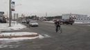 Суровый велосипедист