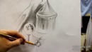Обучение рисунку. Введение. 16 серия – упражнения на штрих