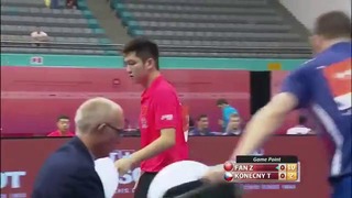 2016 World Championships Highlights- Fan Zhendong vs Tomas Konecny