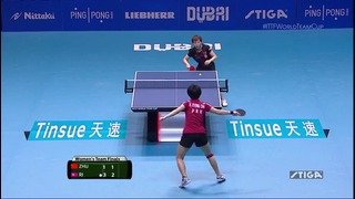 2015 ITTF World Team Cup Shot of Day 4 presented by STIGA