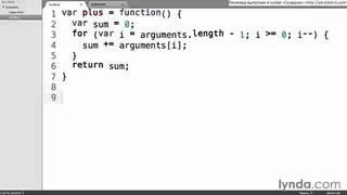 Урок 8 – JavaScript Функции – Используем параметр Arguments