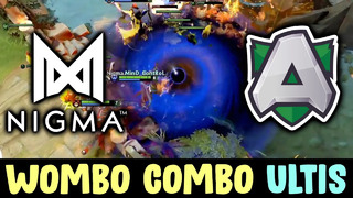Nigma vs alliance — wombo combo ultimates strat