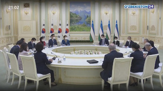 Збекистон Президенти Жанубий Корея парламенти делегациясини қабул қилди