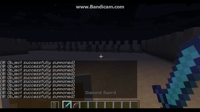 Бой с тенью – Minecraft