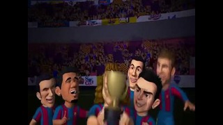 FC Barcelona Toons – Champions of La Liga