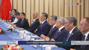 Shavkat Mirziyoyev Bishkekda XXR raisi bilan uchrashdi