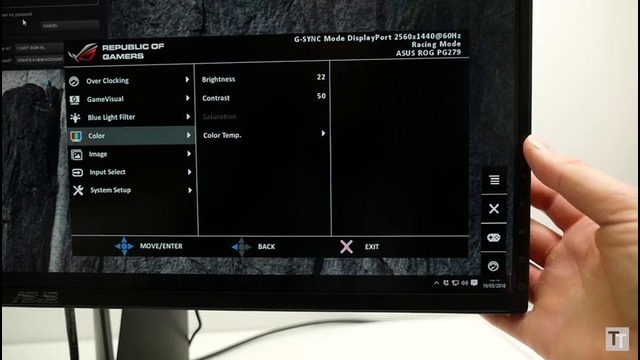 Обзор игрового монитора Acer Predator XB271HU – G-Sync, 165Hz и IPS
