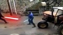Star Wars- Старческий поединок на световых мечах