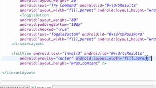Android Application Development Tutorial – 29 – Set Gravity within Java