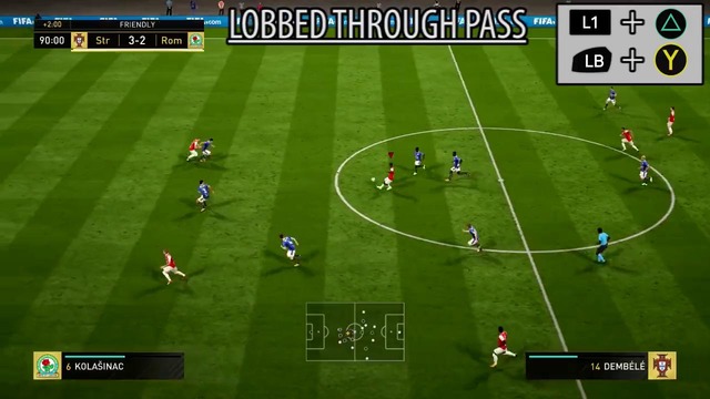 Научитесь отдавать пасы в FIFA 18