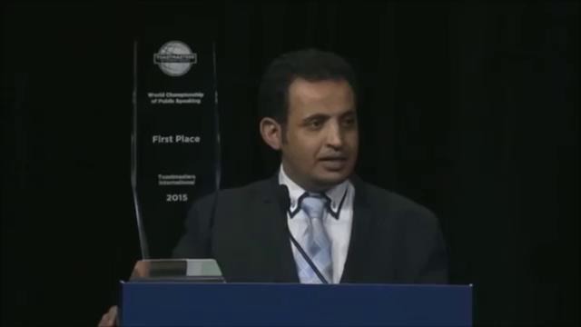 2015 World Champion- ‘The Power of Words’ Mohammed Qahtani