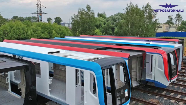 Производство вагонов метро серии 81-765.5/766.5/767.5 для Ташкентского метро