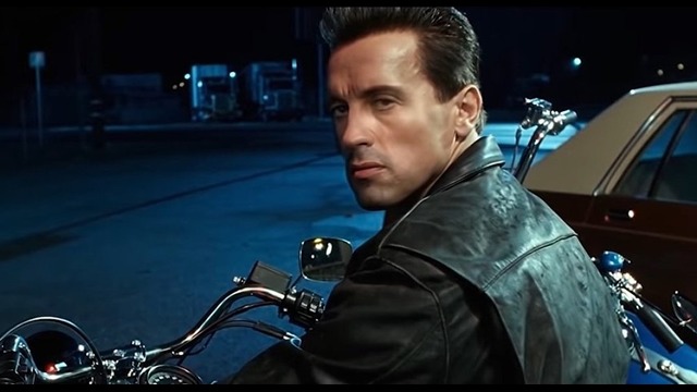 Terminator 2 starring Sylvester Stallone