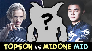 Midone picked THIS HERO to COUNTER Topson on mid
