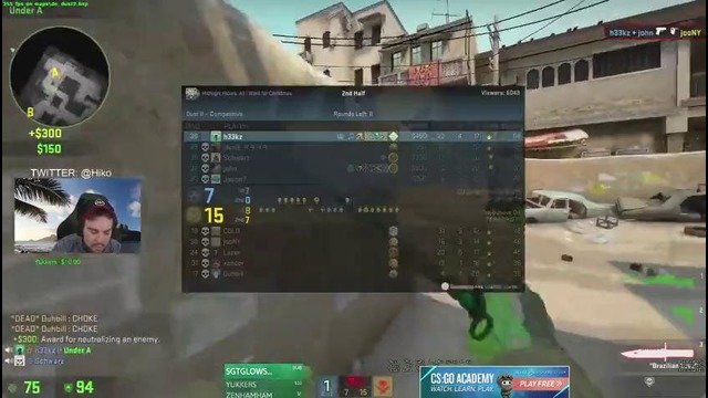 CS:GO – When Pro Players Jumpshot! Vac Shot