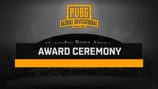 PUBG – PUBG Global Invitational — Berlin 2018 Charity Showdown Award ceremony