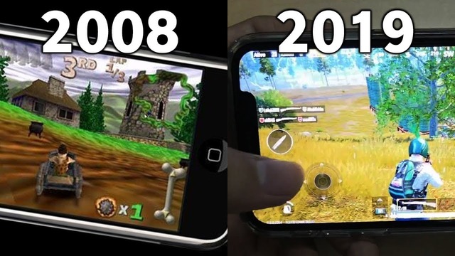Эволюция развития iOS игр на смартфонах 2008-2019