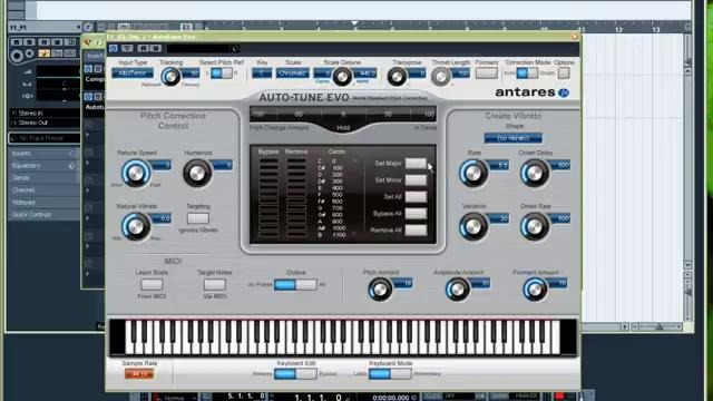 AutoTune Cubase 5