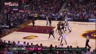 NBA 2017: Cleveland Cavaliers vs San Antonio Spurs | Highlights | Jan 21, 2017