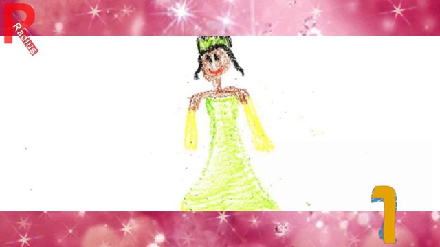 Угадай Диснеевских Принцесс по детскому рисунку