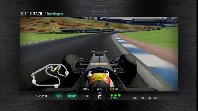 F1 2011 – Pirelli – Круг по треку Interlagos – Гран-при Бразилии