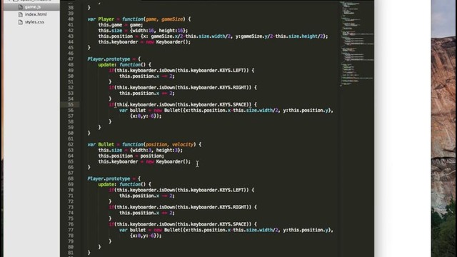 4 – Создаем игру Space Invaders на HTML5 – Стрельба