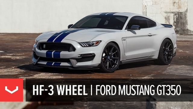 Vossen Hybrid Forged HF-3 Wheel | Ford Mustang GT350