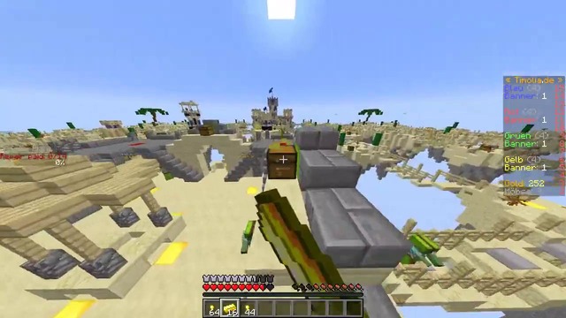 Как украсть эти флаги! 1 шанс из 10000000! майнкрат битва замков