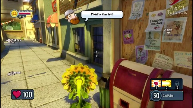 Пасхалки в Plants vs. Zombies: Garden Warfare (Easter Eggs)