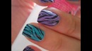Zebra Nail Art