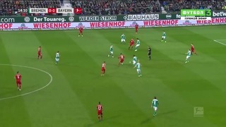(HD) Вердер – Бавария | Немецкая Бундеслига 2018/19 | 13-й тур