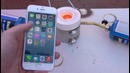 Заливка расплавленного алюминия в iPhone 6