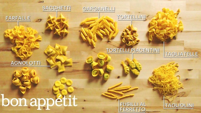 How to Make 29 Handmade Pasta Shapes With 4 Types of Dough Handcrafted
