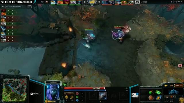 Team Secret vs VP Nanyang Dota2 Championship Game 1