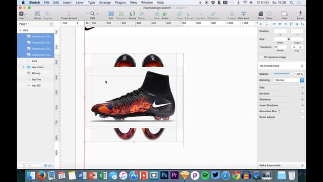 Sketch 3 Tutorial – Nike Store UI Redesign