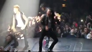 Justin Bieber Breaking a Camera on Stage