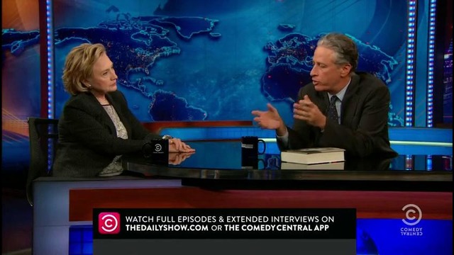 The Daily Show with Jon Stewart 7/15/14 with Hillary Clinton
