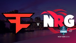 ESL One NY 2018: FaZe vs NRG (Game 1) CS:GO