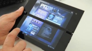 Живое видео планшета S2 от Sony