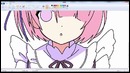 How I Draw using Mouse on MS Paint – Ram and Rem 【 SpeedPaint