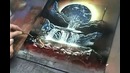 Граффити на бумаге. Оптический обман