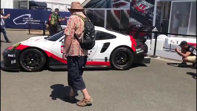 Магнус Уолкер (Magnus Walker), новый FORD GT, 24 часа ЛеМана, день 3