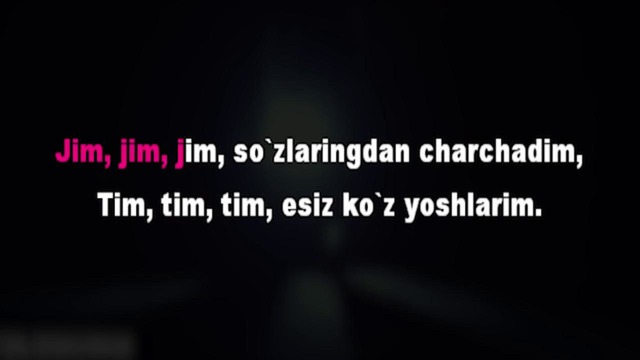 Ziyoda – Jim (Karaoke)