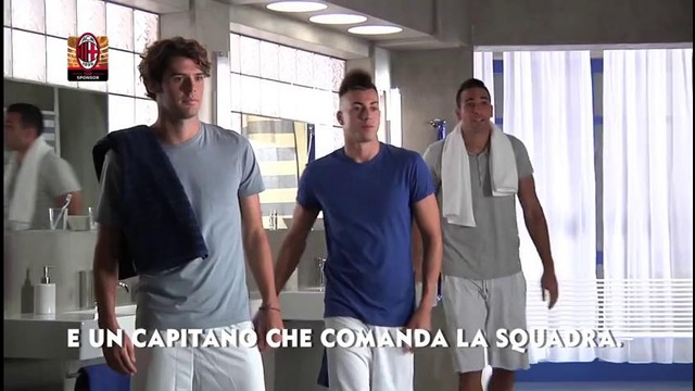 Футболисты AC Milan в рекламе Nivea