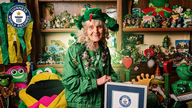 LARGEST Collection Of Frog Memorabillia | Guinness World Records