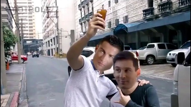 Messi and Ronaldo, best friends forever