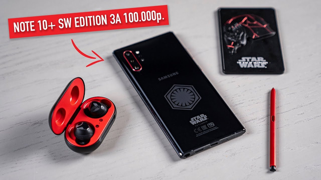 Распаковка Note 10 Star Wars Edition за 100.000 руб